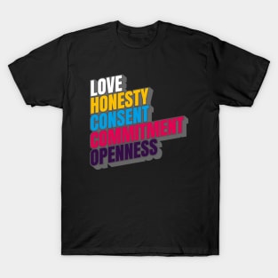 Polyamorous Slogan T-Shirt